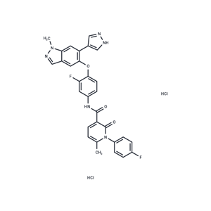 化合物 Merestinib dihydrochloride|T15808|TargetMol