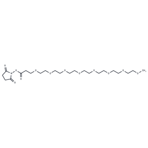 化合物 m-PEG8-NHS ester|T15936|TargetMol