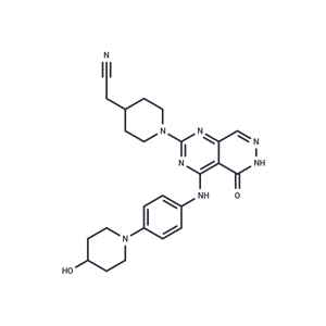 化合物 Gusacitinib,Gusacitinib