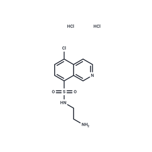 N-(2-氨基乙基)-5-氯異喹啉-8-磺酰胺二鹽酸鹽|T19913|TargetMol