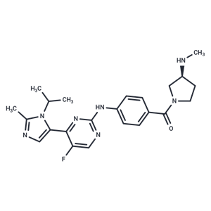 化合物 AZD-5597|T21544|TargetMol