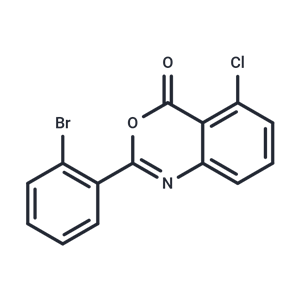 化合物 2-(2-bromophenyl)-5-chloro-4H-3,1-benzoxazin-4-one|T8563|TargetMol