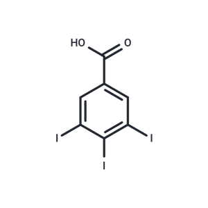 3,4,5-三碘苯甲酸,3,4,5-Triiodobenzoic acid