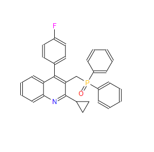 2-環(huán)丙基-4-(4-氟苯基)-喹啉-2-苯基氧磷,2-cyclopropyl-4-(4-fluorophenyl)-quinolyl-2-phenyloxophorusmethyl