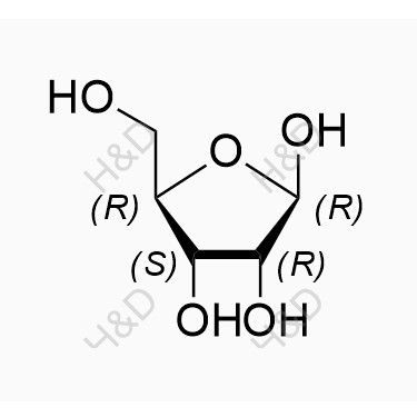 替格瑞洛雜質(zhì)148,(2R,3R,4S,5R)-5-(hydroxymethyl)tetrahydrofuran-2,3,4-triol