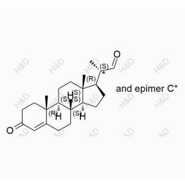 黃體酮EP雜質I,2-((1R,3aS,4R,5S,7aS)-4,7a-dimethyl-5-((S)-1-methyl-4-oxocyclohex-2-en-1-yl)octahydro-1H-inden-1-yl)propanal