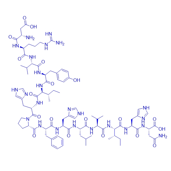 腎素底物血管緊張素原片段多肽,Angiotensinogen (1-14), human