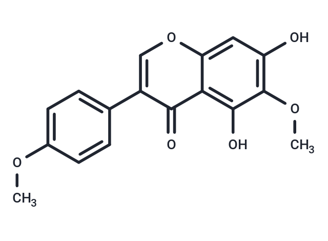 尼泊爾鳶尾異黃酮,Irisolidone