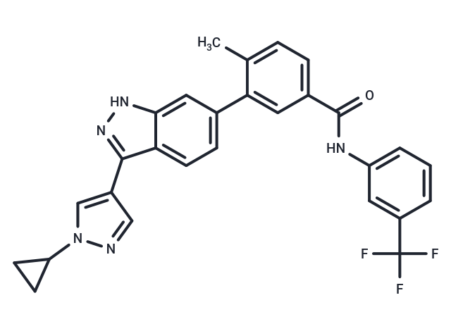 化合物 FGFR1/DDR2 inhibitor 1,FGFR1/DDR2 inhibitor 1