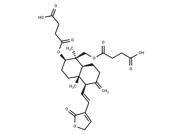 脫水穿心蓮內(nèi)酯琥珀酸半酯,Dehydroandrographolide succinate