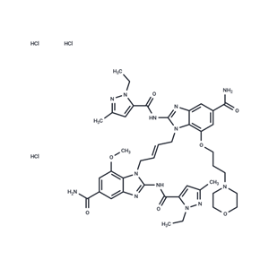 化合物 diABZI STING agonist-1 trihydrochloride|T5516|TargetMol