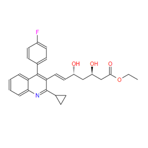 （3R,5R,6E）-7-[2-環(huán)丙基-4-（4-氟苯基）-3-喹啉基]-3，5-二羥基-6-庚烯酸乙酯（N11 3R,5R）