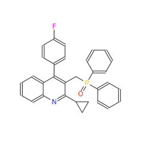 2-環(huán)丙基-4-(4-氟苯基)-喹啉-2-苯基氧磷