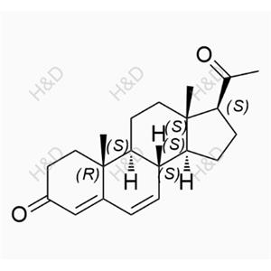 黃體酮EP雜質(zhì)H,(8S,9S,10R,13S,14S,17S)-17-acetyl-10,13-dimethyl-8,9,10,11,12,13,14,15,16,17-decahydro-1H-cyclopenta[a]phenanthren-3(2H)-one