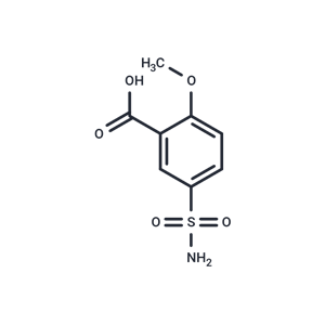 舒必利雜質D,2-Methoxy-5-sulfamoylbenzoic acid