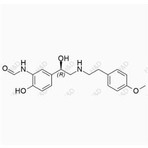 (R)-N-(2-hydroxy-5-(1-hydroxy-2-((4-methoxyphenethyl)amino)ethyl)phenyl)formamide