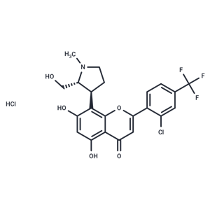 化合物 Voruciclib hydrochloride|T13309|TargetMol