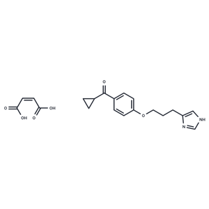 化合物 Ciproxifan maleate,Ciproxifan maleate