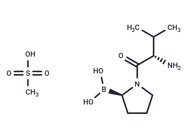 化合物 Talabostat mesylate,Talabostat mesylate