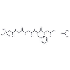 化合物Boc-Gly-Gly-Phe-Gly-OH acetate|TP1159L|TargetMol