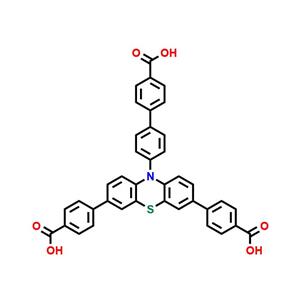 3,7-二(4-羧基苯基)-10-(4'-聯(lián)苯-4-基)-10H-吩噻嗪