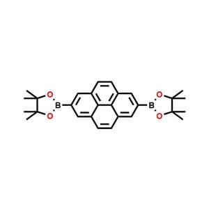 2,7-雙(4,4,5,5-四甲基-1,3,2-二氧雜硼烷-2-基)芘,2,7-Bis(4,4,5,5-tetramethyl-1,3,2-dioxaborolan-2-yl)pyrene