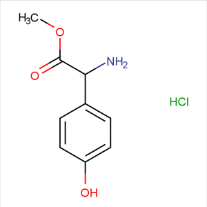 D-對羥基苯甘氨酸甲酯鹽酸鹽,(R)-Amino-(4-hydroxyphenyl)acetic acid methyl ester hydrochloride