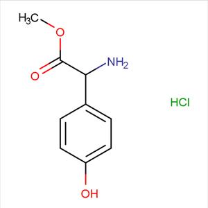 D-對羥基苯甘氨酸甲酯鹽酸鹽,(R)-Amino-(4-hydroxyphenyl)acetic acid methyl ester hydrochloride