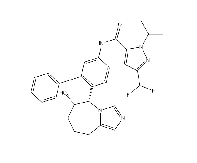 CSN5i-3,3-(Difluoromethyl)-N-(6-((5S,6S)-6-hydroxy-6,7,8,9-tetrahydro-5H-imidazo[1,5-a]azepin-5-yl)-[1,1'-biphenyl]-3-yl)-1-isopropyl-1H-pyrazole-5-carboxamide