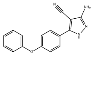 3-氨基-5-(4-苯氧基苯基)-4-氰基-1H-吡唑,5-aMino-3-(4-phenoxyphenyl)-1H-pyrazole-4-carbonitrile