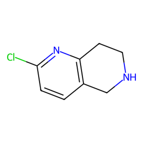 2-氯-5,6,7,8-四氫-1,6-萘啶,2-chloro-5,6,7,8-tetrahydro-1,6-naphthyridine