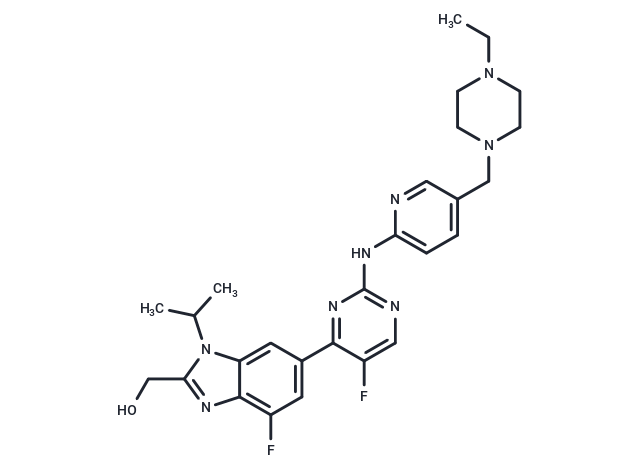 化合物 Abemaciclib metabolite M20,Abemaciclib metabolite M20