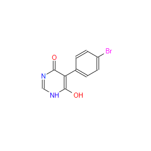 5-(4-溴苯基)-6-羥基嘧啶-4(1H)-酮,5-(4-Bromophenyl)-6-hydroxypyrimidin-4(1H)-one