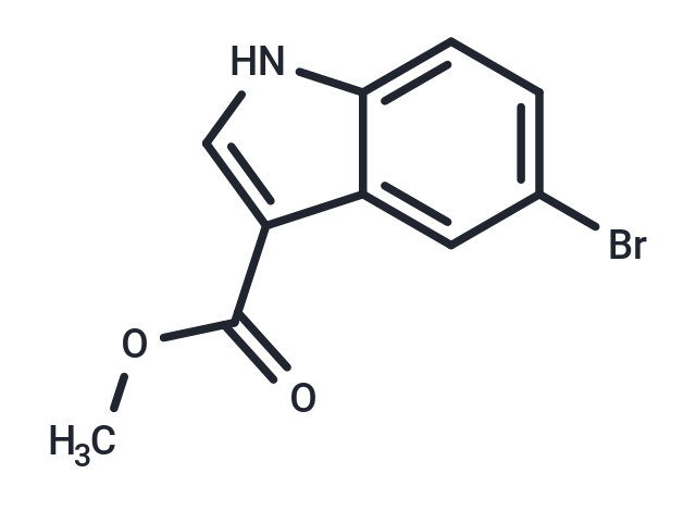 化合物 Methyl 5-bromo-1H-indole-3-carboxylate,Methyl 5-bromo-1H-indole-3-carboxylate