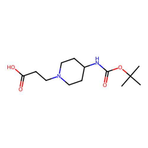 3-(4-{[(叔丁氧基)羰基]氨基}哌啶-1-基)丙酸,3-(4-{[(tert-butoxy)carbonyl]amino}piperidin-1-yl)propanoic acid