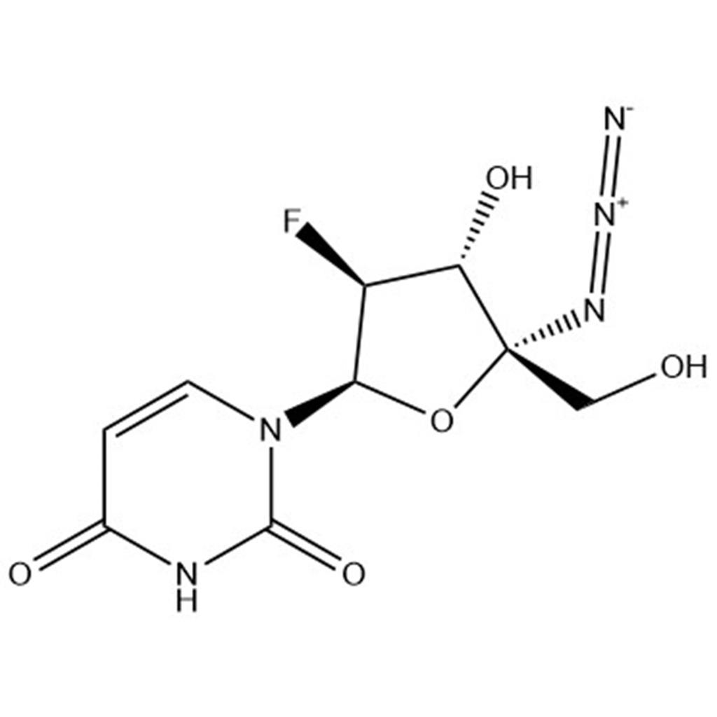 4'-疊氮-2'-脫氧-2'-氟-β-D-阿拉伯糖基呋喃核糖基尿嘧啶,4'-Azido-2'-deoxy-2'-fluoro-beta-D-arabinoribofuranosyluracil