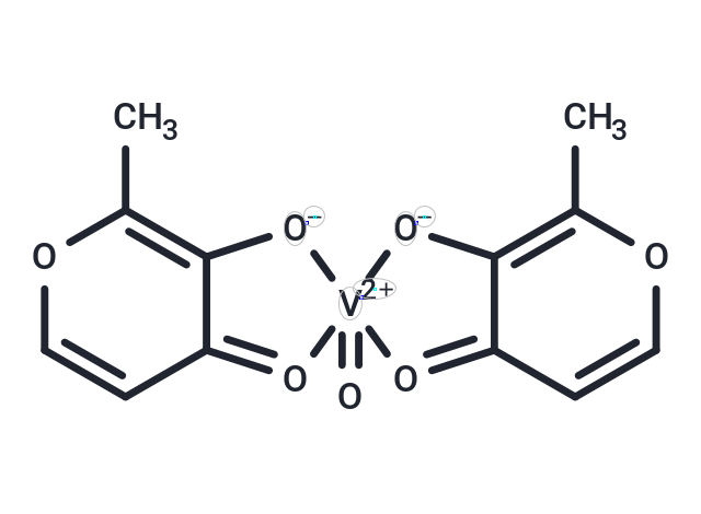 雙(麥芽醇)氧釩(IV),Bis(maltolato)oxovanadium(IV)