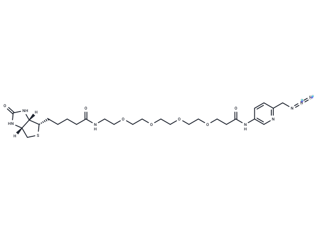 生物素-PEG4-甲基吡啶疊氮,Biotin-PEG4-Picolyl azide