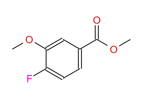 4-氟-3-甲氧基苯甲酸甲酯,Methyl 4-fluoro-3-methoxybenzoate