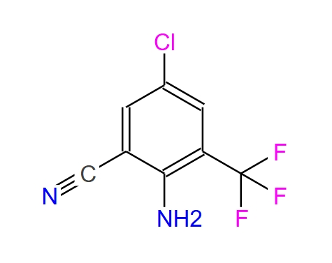 2-氨基-5-氯-3-三氟甲基苯腈,2-amino-5-chloro-3-trifluromethyl-Benzonitrile