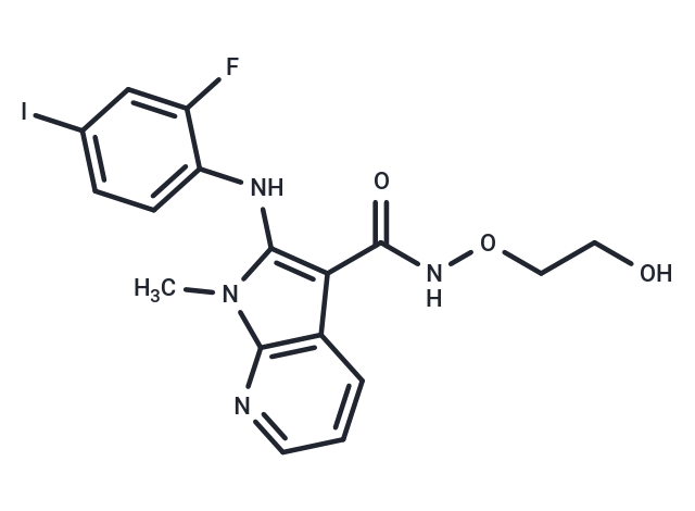 化合物 Nedometinib,Nedometinib