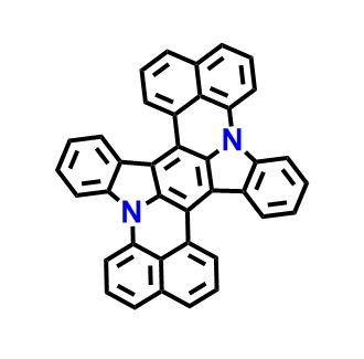 α-NAICZ ；苯并[kl]苯并[2,3]萘并[1'，8'：5,6,7]中氮茚并[1,8-ab]吲哚并[3,2,1-de]吖啶,benzo[kl]benzo[2,3]naphtho[1',8':5,6,7]indolizino[1,8-ab]indolo[3,2,1-de]acridine