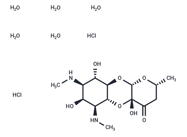 鹽酸大觀霉素五水合物,Spectinomycin dihydrochloride pentahydrate