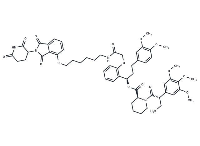 化合物 FKBP12 PROTAC dTAG-13,FKBP12 PROTAC dTAG-13