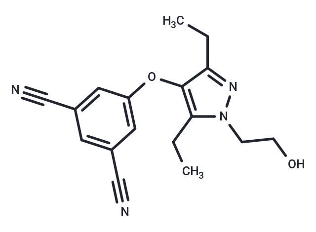 化合物 Lersivirine(UK 453061),Lersivirine