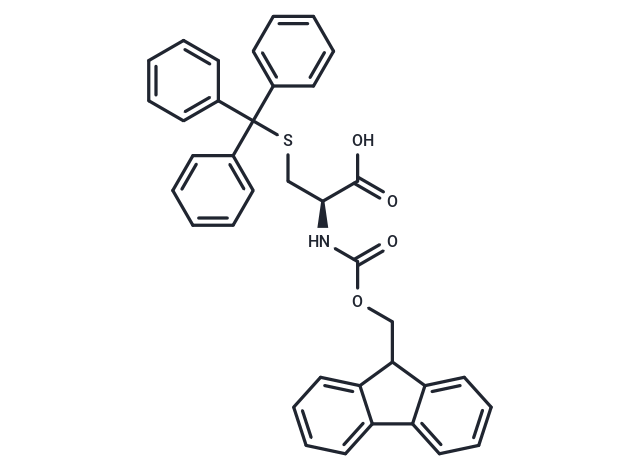 化合物 Fmoc-Cys(Trt)-OH,Fmoc-Cys(Trt)-OH