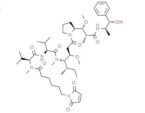 馬來酰亞胺基己酰-單甲基澳瑞他汀 E,MC-MMAE