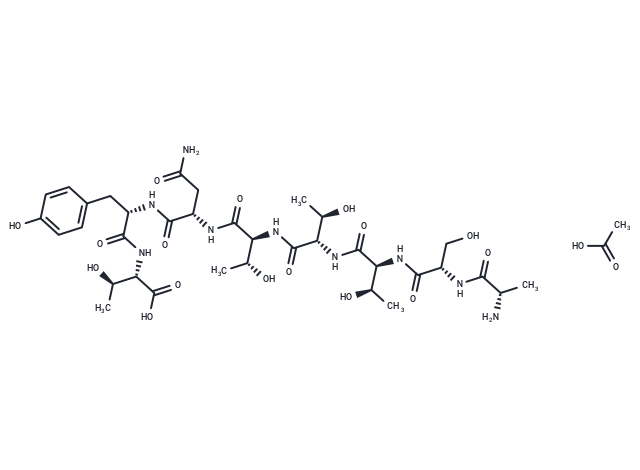 化合物Peptide T acetate,Peptide T acetate(106362-32-7 free base)