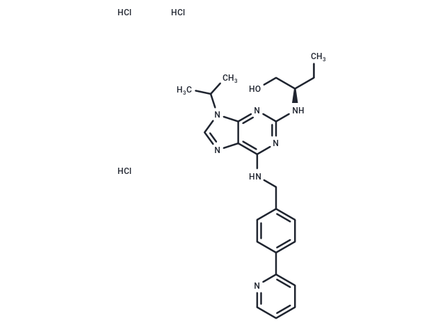 (R)-CR8 鹽酸鹽,(R)-CR8 trihydrochloride