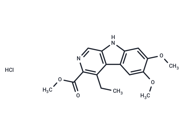 化合物 DMCM鹽酸鹽,DMCM hydrochloride